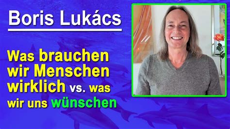 Was brauchen wir Menschen wirklich vs. was wir uns wünschen.